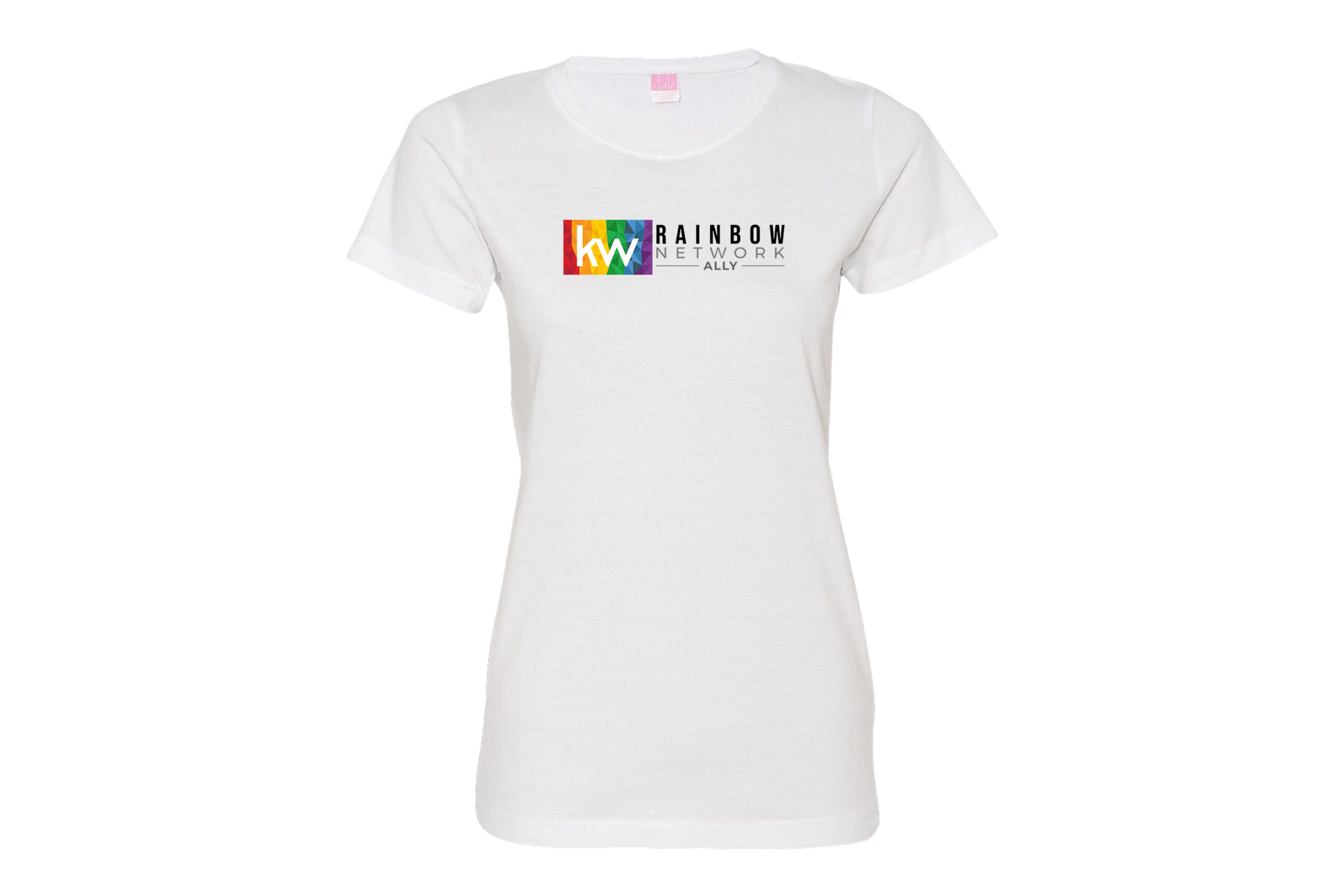 KW Rainbow Network | Women's Fine Jersey- Direct To Film - Image 4
