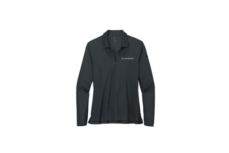 Consertus | Nike Ladies Long Sleeve Polo - Image 6